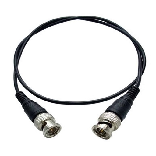 [203096] PATCH CORD BNC WIREPLUS 1M|WP-PC-BNC-1BK