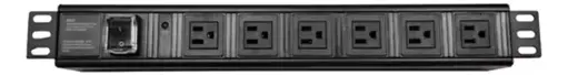 [204435] PDU | REGLETA 19" | 6 TOMAS | 10AMPER | RACKEABLE | BEGPROD | PDUBEG-10A