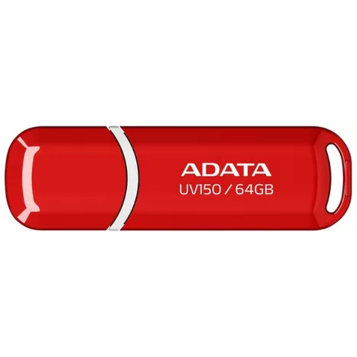 [203768] PENDRIVE ADATA 64GB USB 3.0 COLOR ROJO AUV-150-64G-RRD