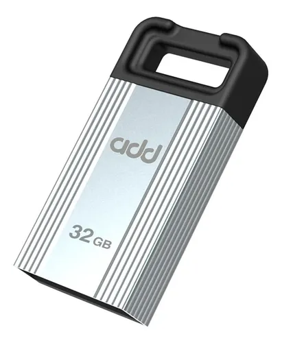 [201478] PENDRIVE ADDLINK U30 32GB USB 2.0 PLATEADO