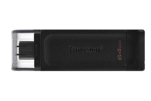 [201600] PENDRIVE KINGSTON 64GB DT70 DATA TRAVELER G1 USB C|CONECTOR TIPO C 3.0