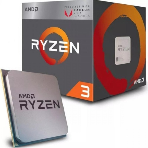 [201913] PROCESADOR AMD RYZEN 3 3200G 4.0 GHZ CON RADEON VEGA 8 GRAPHICS BOX