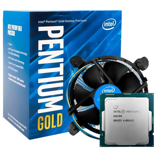 [201228] PROCESADOR INTEL PENTIUM G6400 SOCKET LGA1200