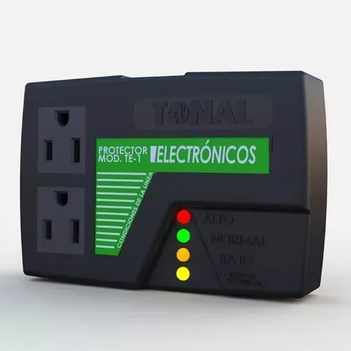 [200119] PROTECTOR DE VOLTAJE TE-1 P|ELECTRONICOS 120VAC MARCA TONAL