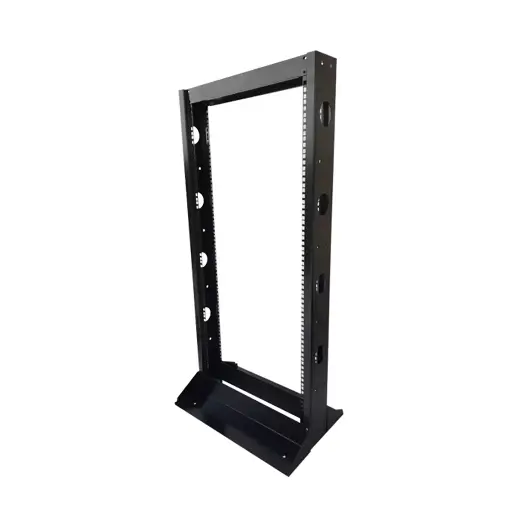 [203008] RACK DE PISO 22 UNIDADES NEGRO METALNET MET-RPISO-22U-NG