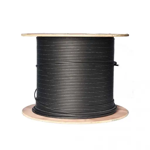 [203582] ROLLO FIBRA OPTICA DROP 2 HILOS CORES 1KM POWER FIBER G57A1-1KM-2