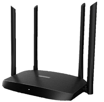[203889] ROUTER HIKVISION DS-3WR12C 1200MBPS AC1200 DOBLE BANDA 3 LAN 1 WAN 4 ANTENAS