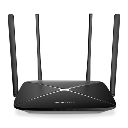 [201886] ROUTER MERCUSYS AC12G WIRELESS 2.4GHZ|5.0GHZ 300MBPS-867MBPS IEEE 802.11N 1 WAN 3 LAN 4 ANTENAS