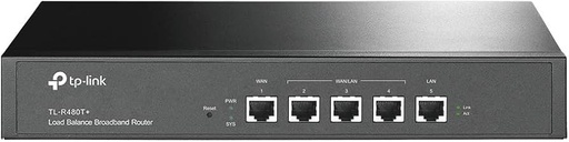 [203077] ROUTER TP LINK TL-R480T + BALANCEADOR DE CARGA BANDA ANCHA 4 PTOS WAN 10|100