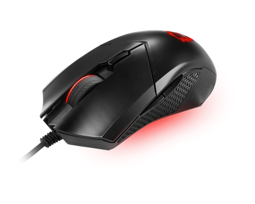[201699] MOUSE MSI GAMING CLUTCH GM08 | 4200DPI | 3 BOTONES | RED LED | USB | NEGRO