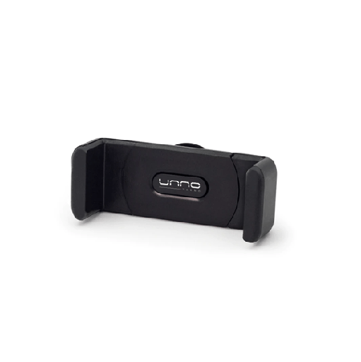 [201756] SOPORTE DE TELEFONO UNNO TEKNO REJILLA VENTILACION 2.3"-3.4" ANCHO NEGRO CH3001BK