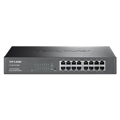 [202117] SWITCH DE 16 PUERTOS GIGABIT EASY SMART CON KIT PARA MONTAJE EN RACK