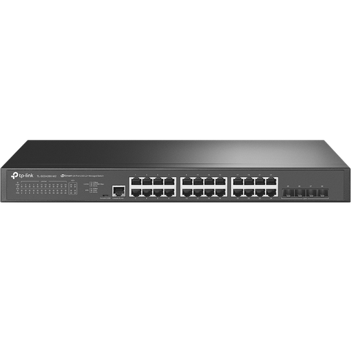 [204447] SWITCH TP-LINK SMART JETSTREAM GIGABIT 24 PUERTOS 4 RANURAS SFP+ 10GB ADMINISTRABLE TL-SG3428X