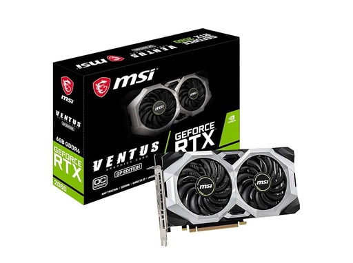 [201989] TARJETA DE VIDEO MSI VENTUS GP EDITION GFORCE RTX 2060 6GB GDDR6