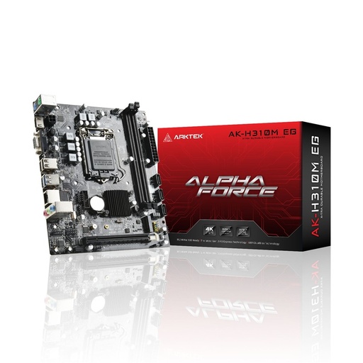 [203191] TARJETA MADRE ARKTEK AK-H310TM PROC INTEL 6-7-8-9 GEN SOCK LGA 1151 2XDDR4