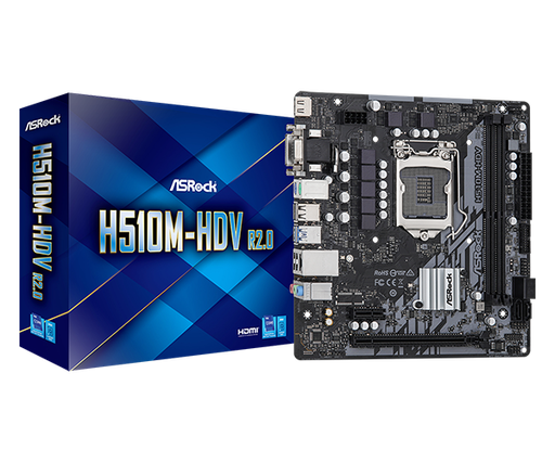 [202338] TARJETA MADRE ASROCK H510M-HDV R2.0
