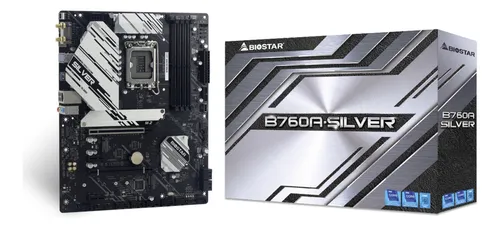[203990] TARJETA MADRE BIOSTAR B760A-SILVER SUPP 12TH|13TH14TH SOCKET 1700 USB 3.2 PCIE 4.0 | M.2 DDR5