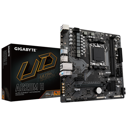 [204088] TARJETA MADRE GIGABYTE A620M-H SOCKET AM5 DDR5