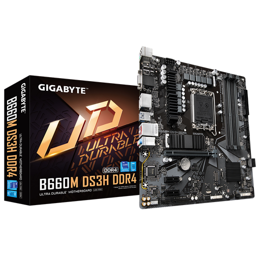 [201916] TARJETA MADRE GIGABYTE B660M DS3H DDR4 INTEL SOCKET 1700