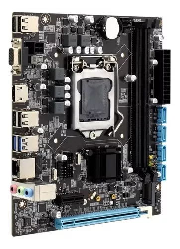 [204019] TARJETA MADRE SPIDERTEC AK-H110M PROC INTEL 6-7-8-9 GEN SOCK LGA 1151 2XDDR4