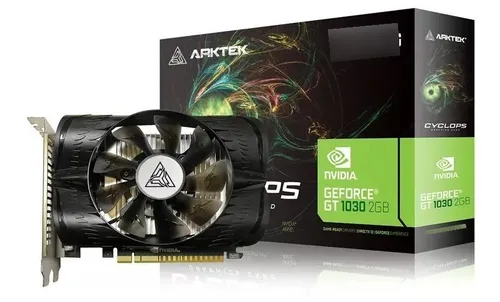 [204066] TARJETA VIDEO ARKTEK GAMING CYCLOPS GEFORCE GTX1030 4GB DDR5 64BIT HDMI|DVI