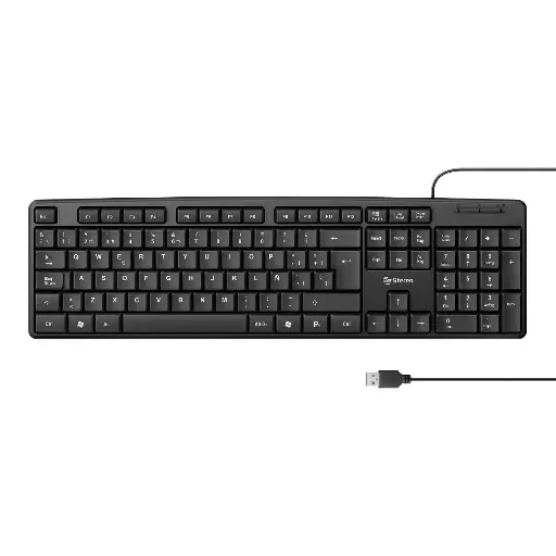 [201575] TECLADO ALAMBRICO USB PARA PC