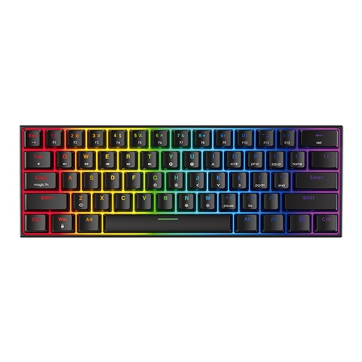 [202101] TECLADO | FANTECH | MAX FIT | 61 | GAMING | MK857  | ENG