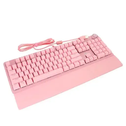 [202098] TECLADO FANTECH MAX POWER MK853 GAMING (ENG) ROSADO