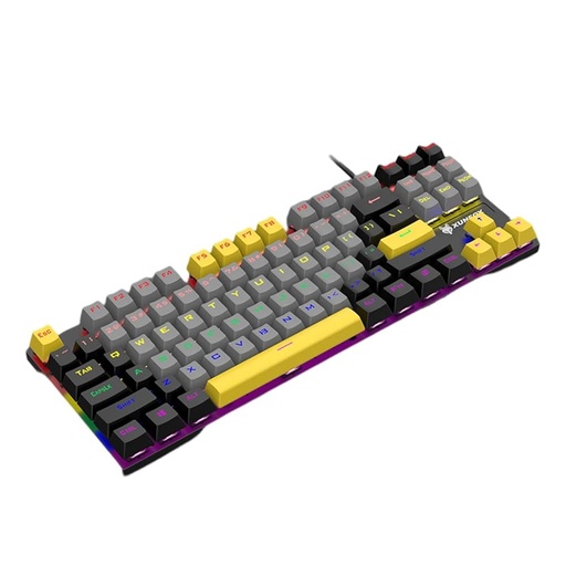 [202028] TECLADO GAMER MECANICO 87 TECLAS K80 COLORES