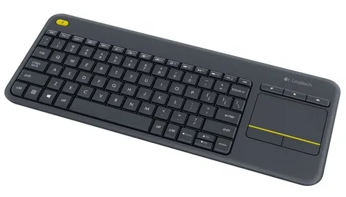 [201352] TECLADO LOGITECH K400 PLUS TOUCHPAD RF INALAMBRICO USB INGLES NEGRO