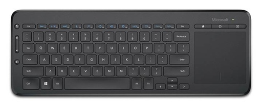 [201776] TECLADO | MICROSOFT | ALL IN ONE | INALAMBRICO | NEGRO