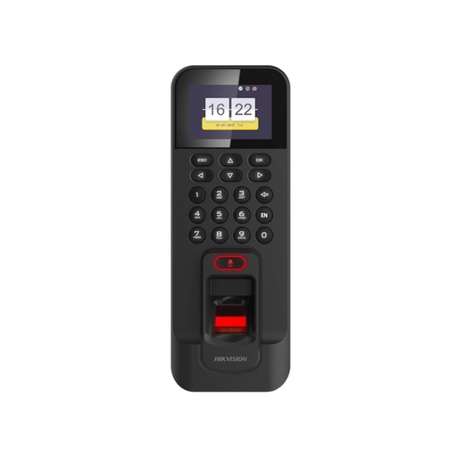 [202870] TERMINAL DE ACCESO Y ASISTENCIA BIOMETRICO DS-K1T804AMF |WIFI | 3000 HUELLAS | AUDIO | TARJETAS
