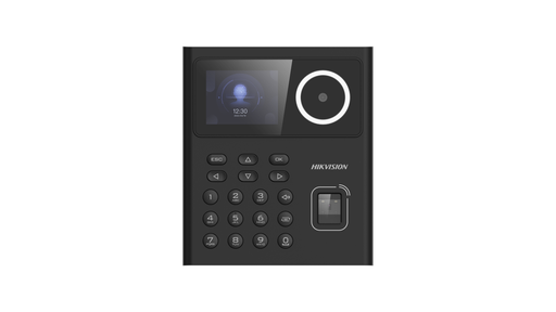 [203754] TERMINAL DE ACCESO Y ASISTENCIA BIOMETRICO FACIAL DS-K1T320MFWX |WIFI | 500 ROSTROS | 3000 HUELLAS | AUDIO | TARJETAS