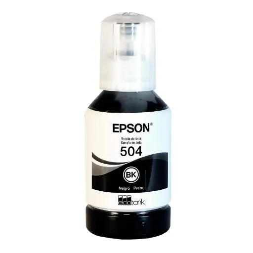[201382] TINTA EPSON 504 IMPRESORA L4150 L4160 NEGRO  127ML