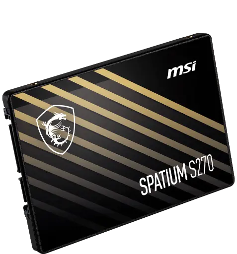 [203264] UNIDAD ESTADO SOLIDO MSI SPATIUM 480GB SSD 2.5" 3D NAND SATA 3 S270