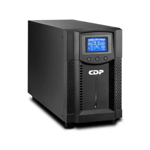 [204091] UPS CDP ON LINE UPO11-3AXI 3000VA 3000W 220V 6 TOMAS CON CERTIFICACION UL PANTALLA LCD