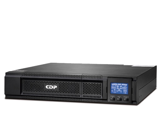 [204096] UPS CDP ON LINE UPO11-3RT 3000VA 2700W 120V 8 TOMAS PANTALLA LCD RACKEABLE
