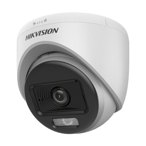 [204334] CAMARA HIKVISION TURBO HD 5MP TIPO DOMO PLASTICA 2.8MM DS-2CE70KF0T-LPFS| AUDIO | COLORVU | SMART HYBRID