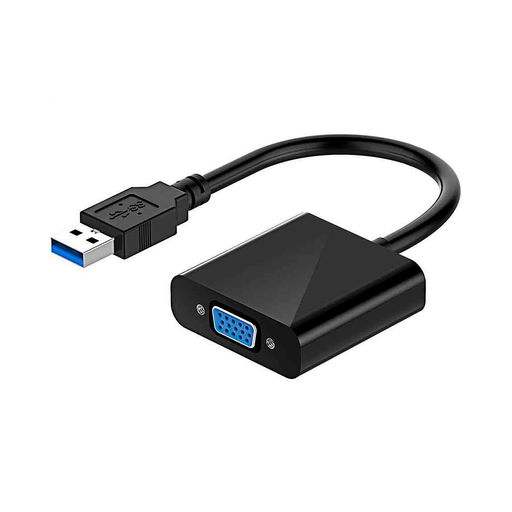 [202256] ADAPTADOR CABLE USB A VGA PLUG AND PLAY                                                                                 