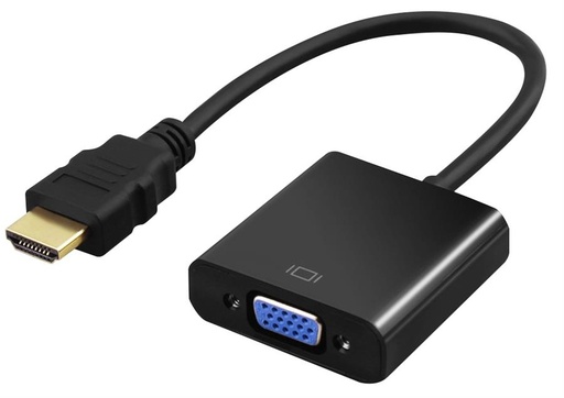 [203822] ADAPTADOR | CONVERTIDOR | SPIDERTEC | VGA A HDMI | 1080P | SPI-A45