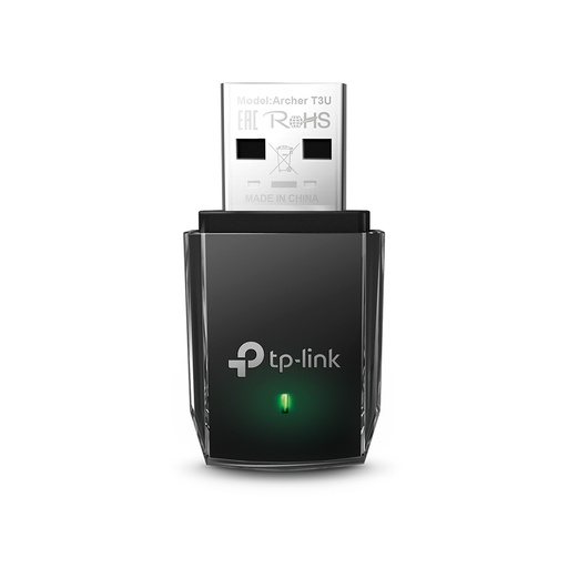 [202038] ADAPTADOR MINI | TPLINK | T3U AC1300 | USB 3.0 | WIFI | 1267MBPS | DUALBAND | MU-MIMO