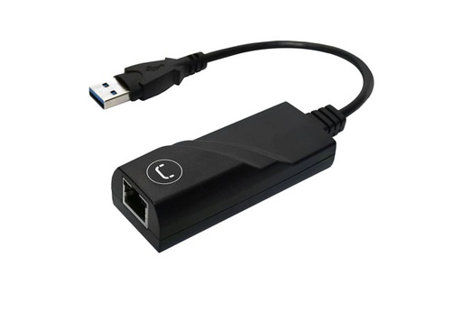 [201320] ADAPTADOR UNNO TEKNO USB 3.0 LAN ETHERNET 1GBPS CONECTIVIDAD AD3003BK