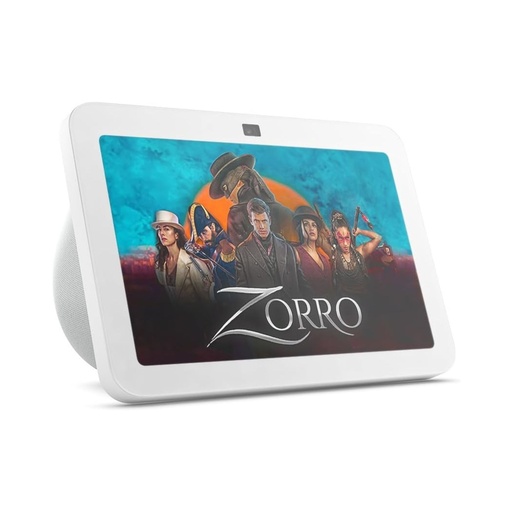 [203864] AMAZON | ALEXA | ECHO SHOW | 3RA GENERACION | PANTALLA 5.5" | WIFI | BLUETOOTH | BLANCO | H97N6S