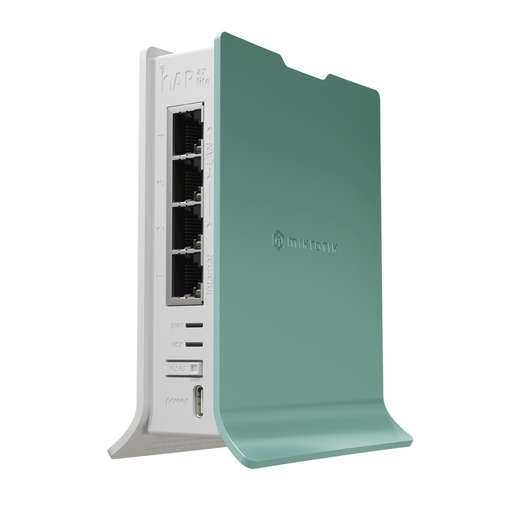 [204174] MIKROTIK ROUTER LITE L41G-2AXD WIFI 6 AX600 4 PUERTOS GIGABIT 256MB RAM CPU 800MHZ