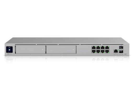 [204483] UBIQUITI UDM PRO MAX DREAM MACHINE 8 PUERTOS ETHERNET 1GBPS + 1 10GBPS SFP+ POE+ 4GB RAM DDR4 QUAD CORE 1.7