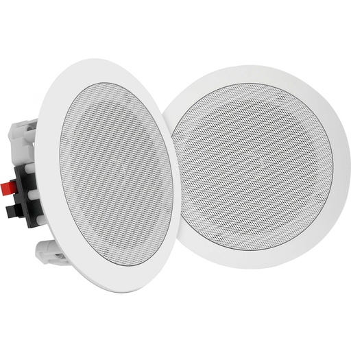 [204386] ALTAVOZ CORNETA PARA TECHO PYLE PDIC1651RD | 5.25" | 2 VIAS | 150W | INTERIORES | EMPOTRABLE | BLANCA | 2 PACK