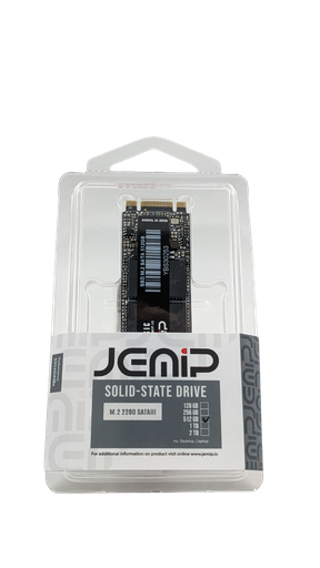 [204516] UNIDAD ESTADO SOLIDO M.2 2280 JEMIP 256GB SATA III BLISTER