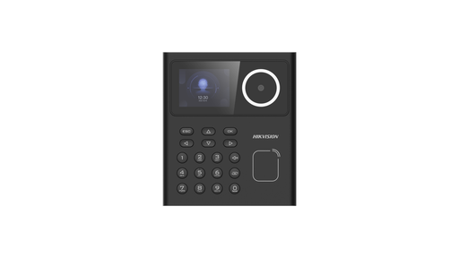[204554] TERMINAL DE ACCESO Y ASISTENCIA FACIAL HIKVISION DS-K1T320EWX |WIFI | RJ45 | 500 ROSTROS | 1000 TARJETAS EM |AUDIO