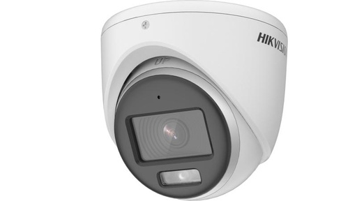 [204569] CAMARA DOMO TURBO HD DS-2CE70KF0T-LMFS 5 MP 3K | 2.8 MM | SMART HYBRID LIGHT | 20 MTS | EXTERIOR | IP67 | METALICA