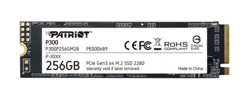 [204672] DISCO DURO SOLIDO | PATRIOT | M.2 | 256GB | 2280 | PCIE GEN 3X4 | INTERNO | NVME | P300P256GM28